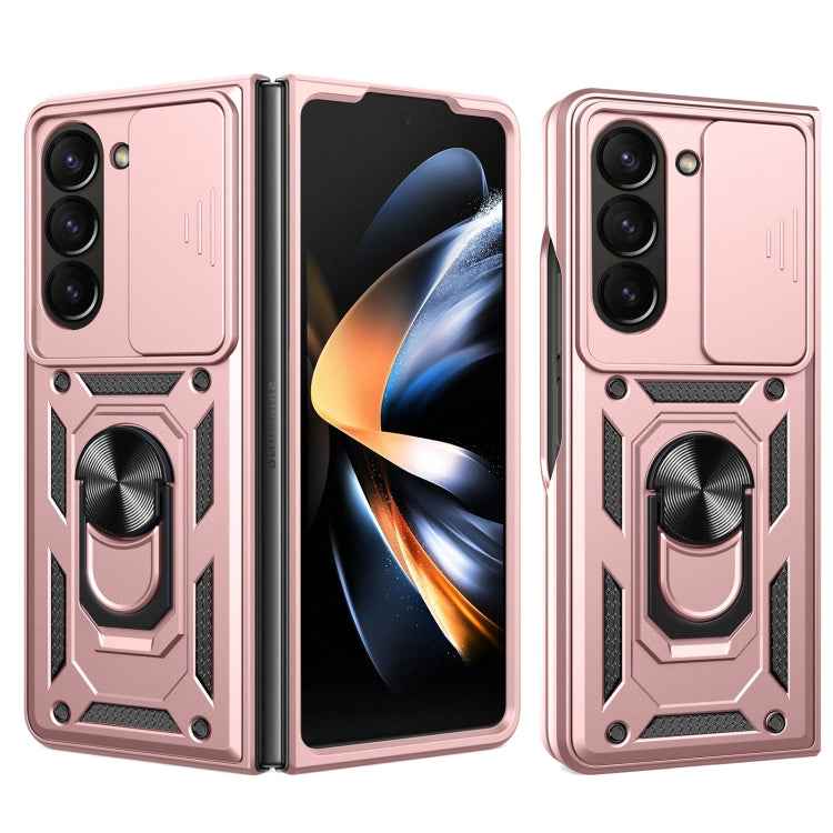 Sliding Camera Cover Design TPU+PC Phone Case, For Samsung Galaxy Z Fold7, For Samsung Galaxy Z Fold6, For Samsung Galaxy Z Fold5