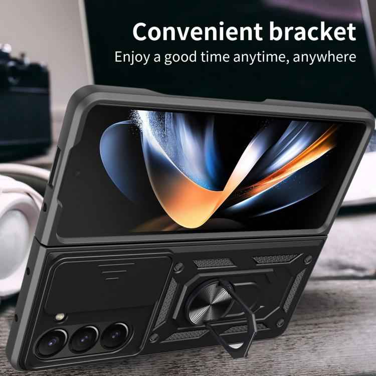 Sliding Camera Cover Design TPU+PC Phone Case, For Samsung Galaxy Z Fold7, For Samsung Galaxy Z Fold6, For Samsung Galaxy Z Fold5