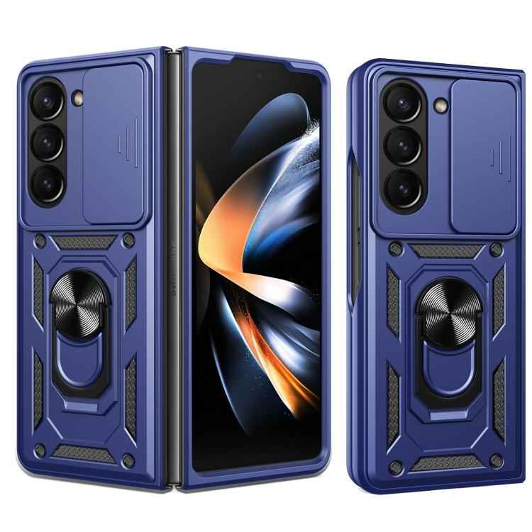 Sliding Camera Cover Design TPU+PC Phone Case, For Samsung Galaxy Z Fold7, For Samsung Galaxy Z Fold6, For Samsung Galaxy Z Fold5