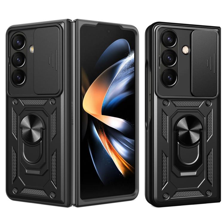 Sliding Camera Cover Design TPU+PC Phone Case, For Galaxy Z Fold8 5G, For Galaxy Z Fold8 Ultra 5G, For Samsung Galaxy Z Fold7, For Samsung Galaxy Z Fold6, For Samsung Galaxy Z Fold5