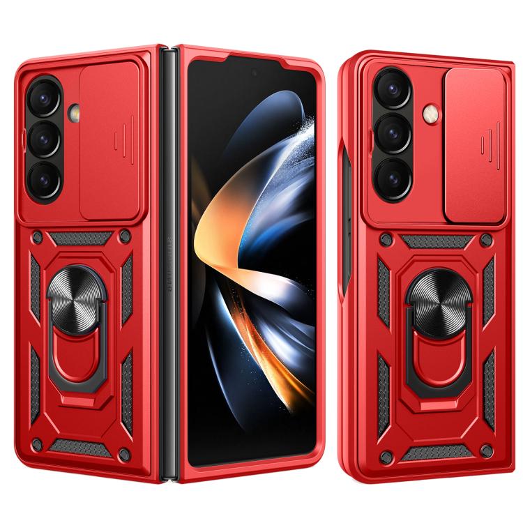Sliding Camera Cover Design TPU+PC Phone Case, For Galaxy Z Fold8 5G, For Galaxy Z Fold8 Ultra 5G, For Samsung Galaxy Z Fold7, For Samsung Galaxy Z Fold6, For Samsung Galaxy Z Fold5