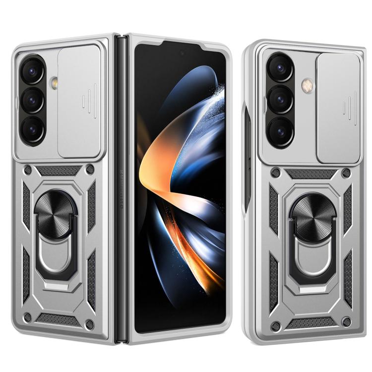 Sliding Camera Cover Design TPU+PC Phone Case, For Galaxy Z Fold8 5G, For Galaxy Z Fold8 Ultra 5G, For Samsung Galaxy Z Fold7, For Samsung Galaxy Z Fold6, For Samsung Galaxy Z Fold5