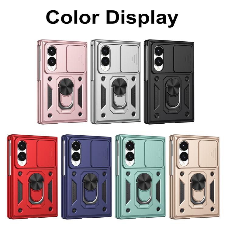 Sliding Camera Cover Design TPU+PC Phone Case, For Galaxy Z Fold8 5G, For Galaxy Z Fold8 Ultra 5G, For Samsung Galaxy Z Fold7, For Samsung Galaxy Z Fold6, For Samsung Galaxy Z Fold5