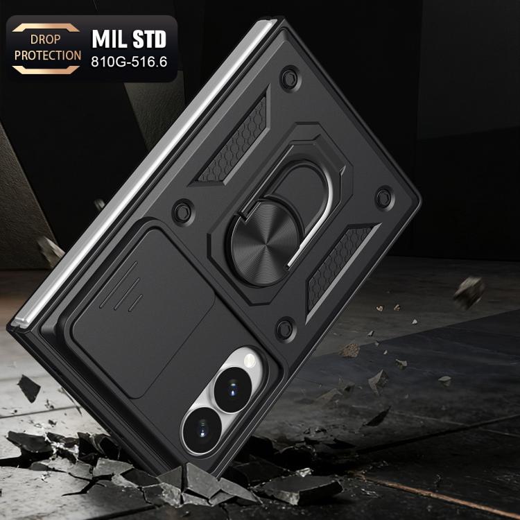 Sliding Camera Cover Design TPU+PC Phone Case, For Galaxy Z Fold8 5G, For Galaxy Z Fold8 Ultra 5G, For Samsung Galaxy Z Fold7, For Samsung Galaxy Z Fold6, For Samsung Galaxy Z Fold5