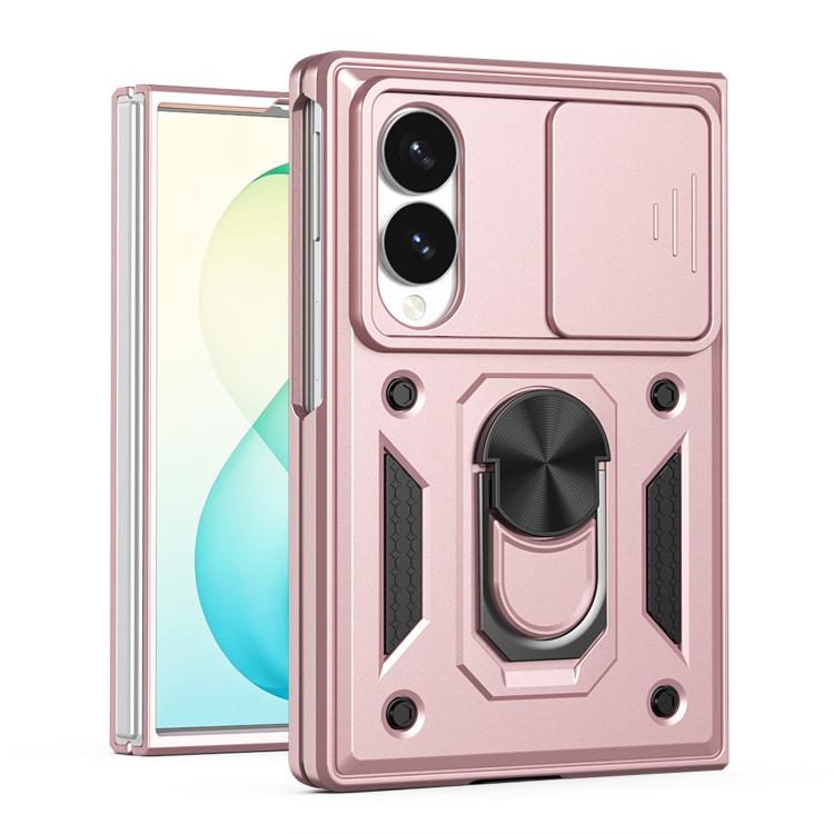 Sliding Camera Cover Design TPU+PC Phone Case, For Galaxy Z Fold8 5G, For Galaxy Z Fold8 Ultra 5G, For Samsung Galaxy Z Fold7, For Samsung Galaxy Z Fold6, For Samsung Galaxy Z Fold5