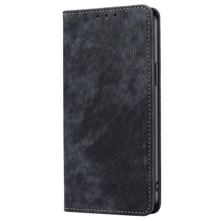 RFID Anti-theft Brush Magnetic Leather Phone Case, For For Infinix GT 10 Pro 5G