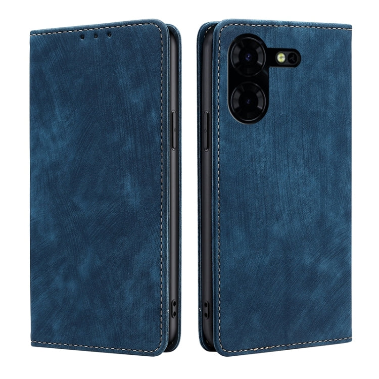 RFID Anti-theft Brush Magnetic Leather Phone Case, For Tecno Pova 6 Neo 4G, For Tecno Camon 30 Pro 5G, For Tecno Camon 30, For Tecno Pova 6 Pro 5G, For Tecno Pova 5 Pro, For Tecno Pova Neo 3, For Tecno Camon 20 Premier 5G, For Tecno Camon 20 Pro 5G    ...