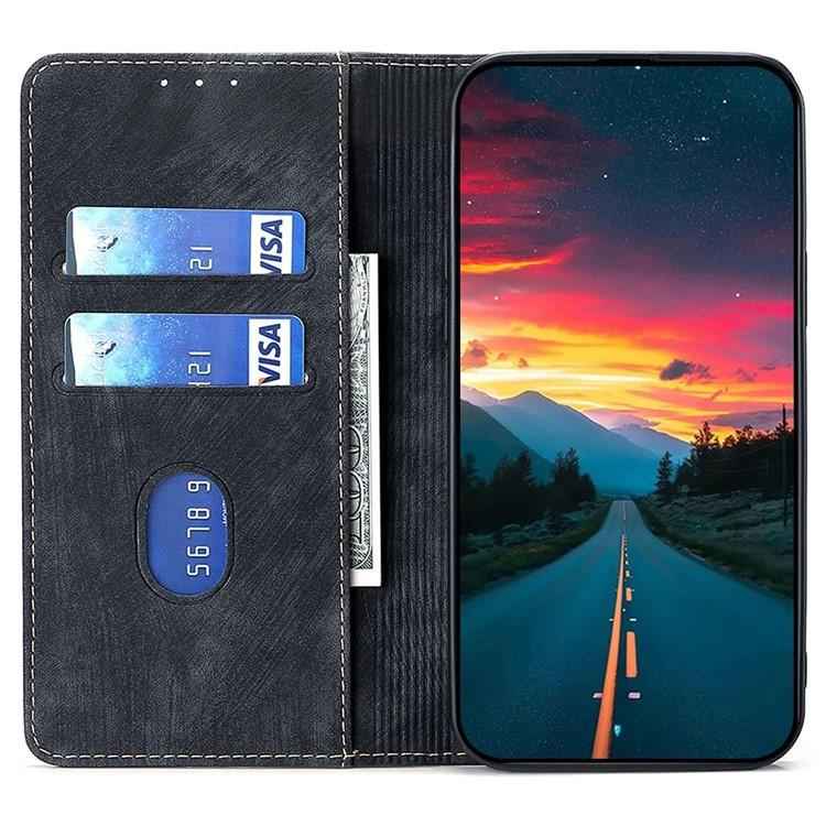 RFID Anti-theft Brush Magnetic Leather Phone Case, For Tecno Pova Slim 5G / Spark Slim 4G, For Tecno Pova 7 Pro, For Tecno Spark 40 Pro+ 4G, For Tecno Spark 40 Pro 4G, For Tecno Camon 40 Premier 5G, For Tecno Spark 30 4G, For Tecno Pova 6 Neo 5G       ...