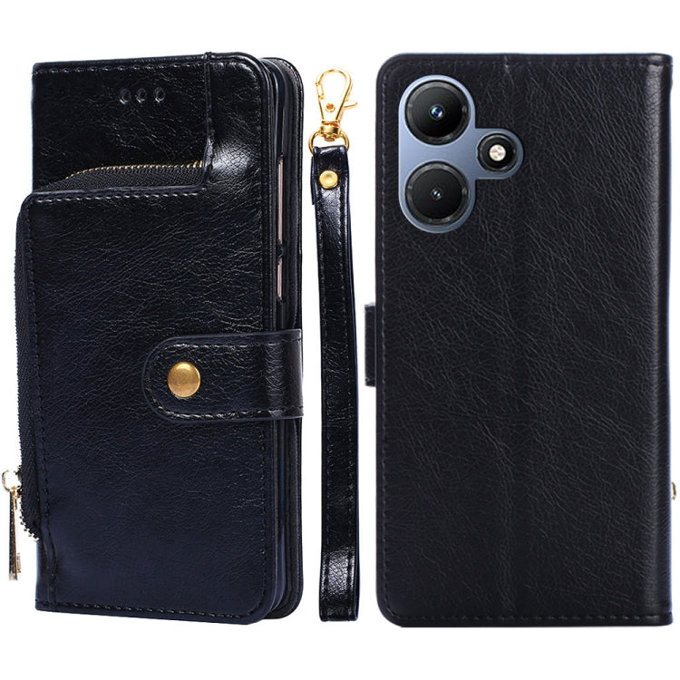 Zipper Bag Leather Phone Case, For Infinix Note 40 Pro 5G, For Infinix Note 40 Pro 4G, For Infinix Note 40 4G, For Infinix Hot 40i, For Infinix Smart 7 HD, For Infinix Note 30 VIP 5G, For Infinix Hot 30i 4G