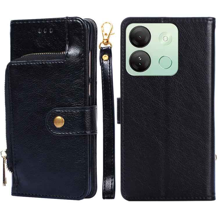 Zipper Bag Leather Phone Case, For Infinix Note 40 Pro 5G, For Infinix Note 40 Pro 4G, For Infinix Note 40 4G, For Infinix Hot 40i, For Infinix Smart 7 HD, For Infinix Note 30 VIP 5G, For Infinix Hot 30i 4G