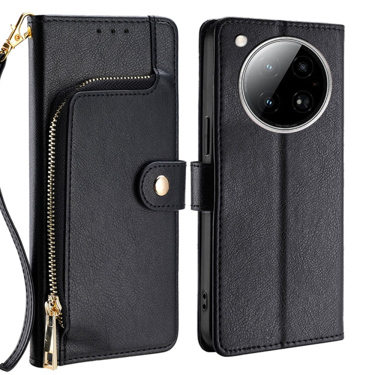 Zipper Bag Leather Phone Case, For Infinix Hot 60 5G, For Infinix Hot 60 Pro+ 4G, For Infinix Hot 60 Pro 4G, For Infinix Smart 10 4G, For Infinix Note 50s 5G, For Infinix Note 50x 5G, For Infinix Note 50 Pro+ 5G, For Infinix Note 50 4G                 ...