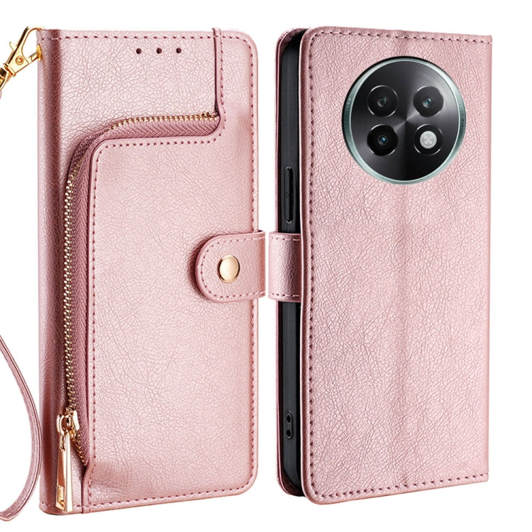 Zipper Bag Leather Phone Case, For Realme GT 7 5G Global, For Realme 14 5G Global, For Realme P3 Ultra 5G, For Realme P3 Pro 5G Global, For Realme 14 Pro+ 5G, For Realme 14 Pro 5G Global, For Realme C75 4G / 14x 5G Global, For Realme 13 Pro 5G         ...