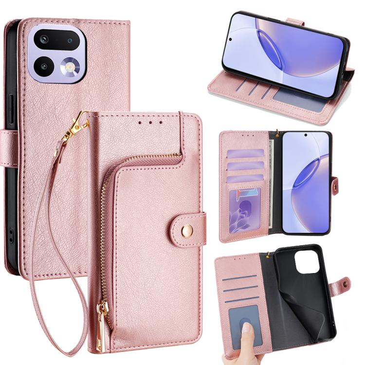 Zipper Bag Leather Phone Case, For Realme P4 Power 5G, For Realme Note 80 4G, For Realme C83 5G, For Realme Neo8 5G, For Realme 16 5G Global, For Realme 16 Pro+ 5G, For Realme 16 Pro 5G, For Realme P4x 5G, For Realme C85 5G, For Realme C85 Pro 4G      ...