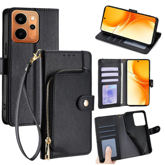 Zipper Bag Leather Phone Case, For Realme P4 Power 5G, For Realme Note 80 4G, For Realme C83 5G, For Realme Neo8 5G, For Realme 16 5G Global, For Realme 16 Pro+ 5G, For Realme 16 Pro 5G, For Realme P4x 5G, For Realme C85 5G, For Realme C85 Pro 4G      ...