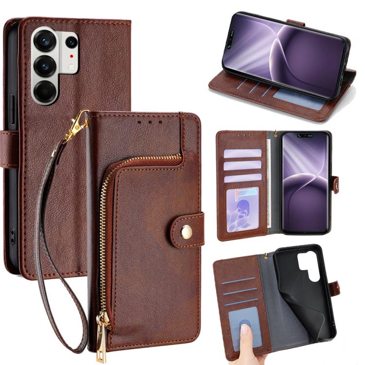 Zipper Bag Leather Phone Case, For Tecno Pova Curve 2 5G, For Tecno Camon 50 Pro 4G, For Tecno Camon 50 4G, For Tecno Pova Slim 5G / Spark Slim 4G, For Tecno Pova 7 Pro, For Tecno Pova 7 5G, For Tecno Spark 40 Pro+ 4G, For Tecno Spark 40 Pro 4G        ...