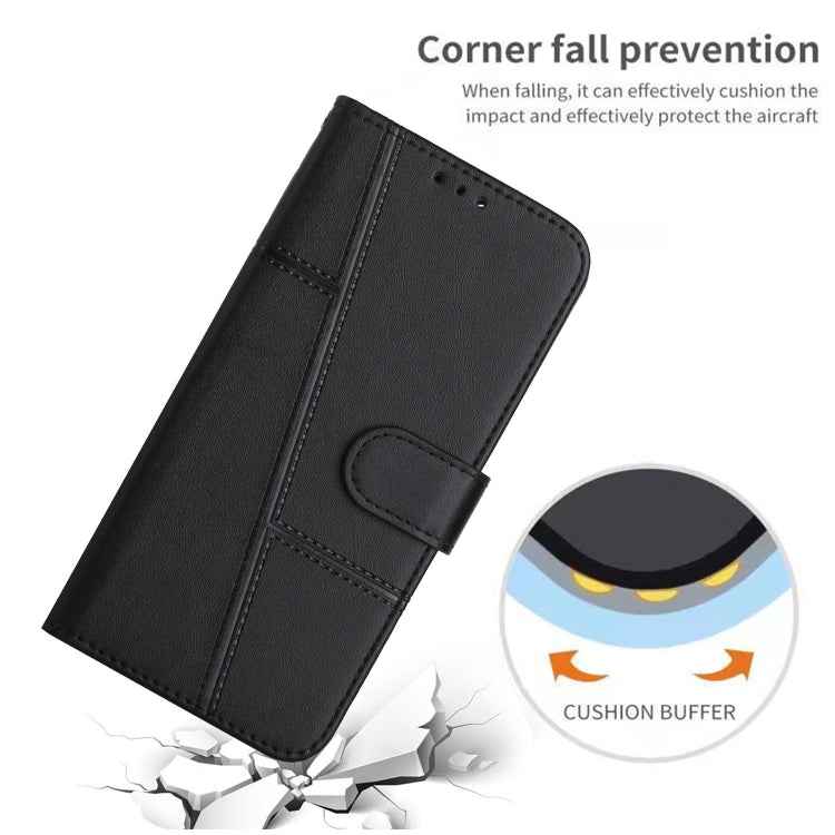 Stitching Calf Texture Buckle Leather Phone Case, For Realme 11, For Realme 11 Pro/11 Pro+, For Realme C65 4G, For Realme 9i 5G/V20 5G/V30t/V30, For Realme C55