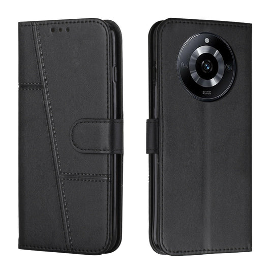 Stitching Calf Texture Buckle Leather Phone Case, For Realme 11 Pro/11 Pro+, For Realme C65 4G, For Realme 9i 5G/V20 5G/V30t/V30, For Realme C55