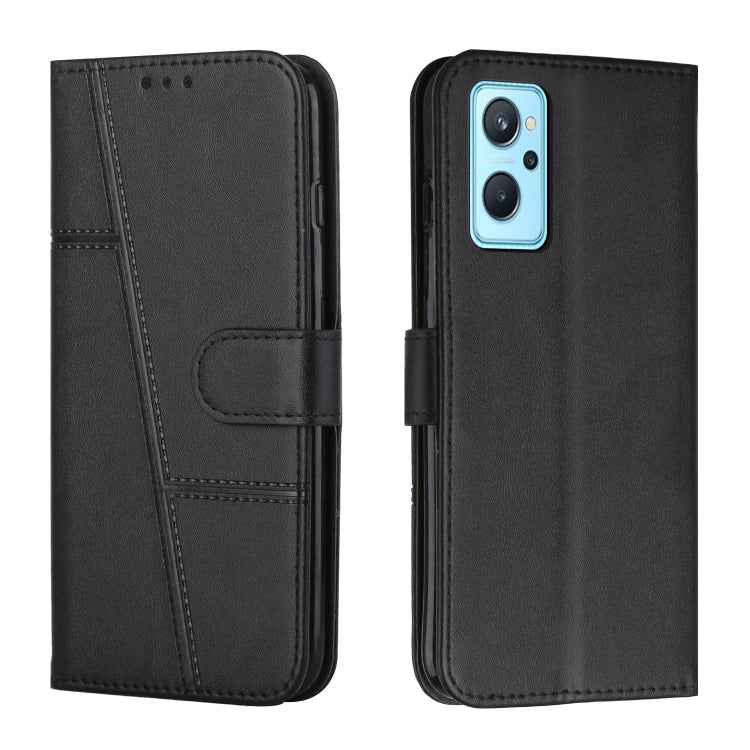 Stitching Calf Texture Buckle Leather Phone Case, For Realme 11, For Realme 11 Pro/11 Pro+, For Realme C65 4G, For Realme 9i 5G/V20 5G/V30t/V30, For Realme C55