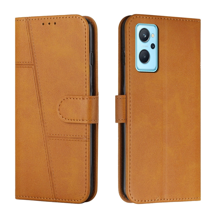 Stitching Calf Texture Buckle Leather Phone Case, For Realme 11, For Realme 11 Pro/11 Pro+, For Realme C65 4G, For Realme 9i 5G/V20 5G/V30t/V30, For Realme C55