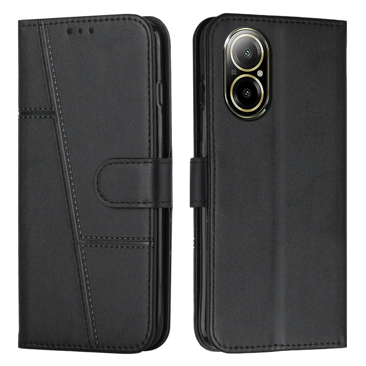 Stitching Calf Texture Buckle Leather Phone Case, For Realme C63, For Realme 12, For Realme 12+, For Realme 12 Pro+, For Realme C67 4G Global, For Realme 11 4G, For Realme 11 5G, For Realme C53/Narzo N53