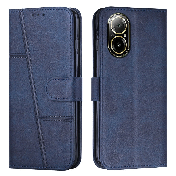 Stitching Calf Texture Buckle Leather Phone Case, For Realme C63, For Realme 12, For Realme 12+, For Realme 12 Pro+, For Realme C67 4G Global, For Realme 11 4G, For Realme 11 5G, For Realme C53/Narzo N53