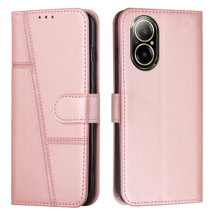 Stitching Calf Texture Buckle Leather Phone Case, For Realme 12+, For Realme 12 Pro+, For Realme C67 4G Global, For Realme 11 4G, For Realme 11 5G, For Realme C53/Narzo N53, For Realme 11, For Realme 11 Pro/11 Pro+