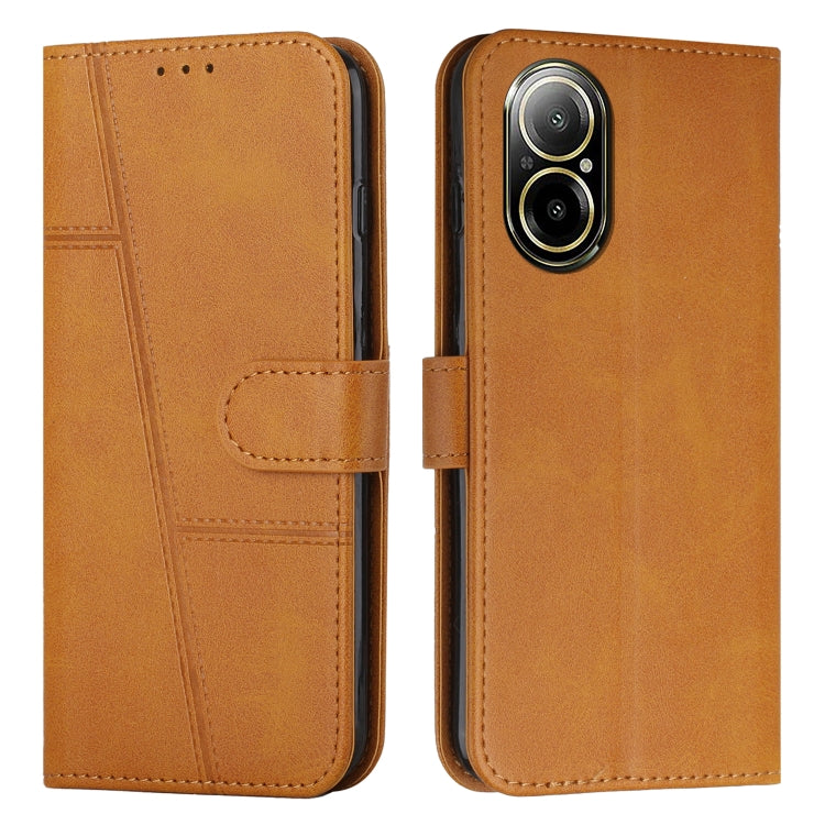 Stitching Calf Texture Buckle Leather Phone Case, For Realme C63, For Realme 12, For Realme 12+, For Realme 12 Pro+, For Realme C67 4G Global, For Realme 11 4G, For Realme 11 5G, For Realme C53/Narzo N53