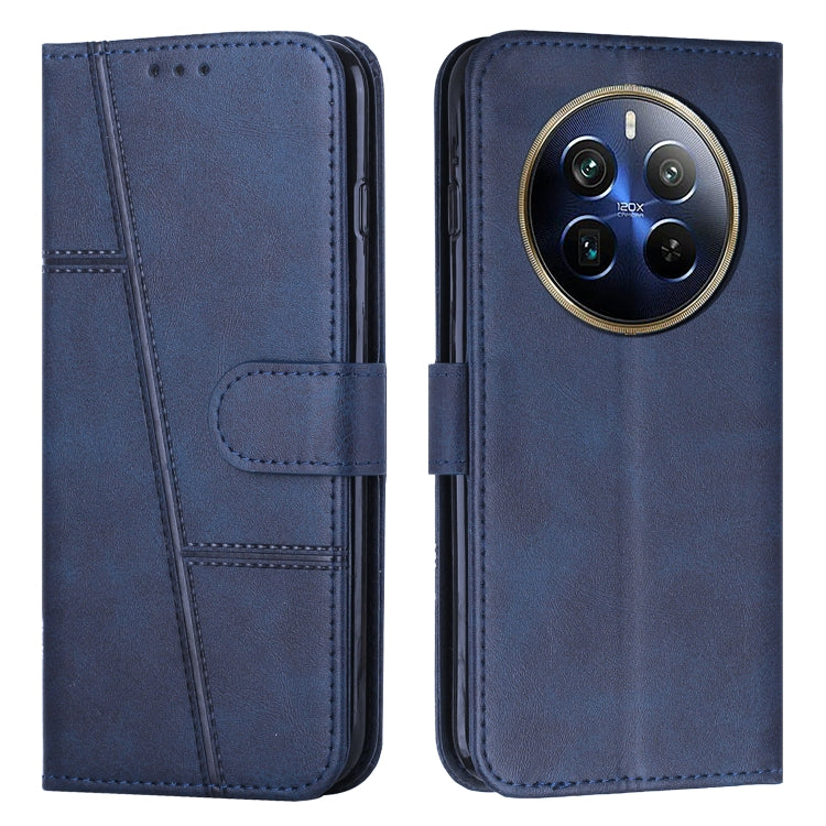 Stitching Calf Texture Buckle Leather Phone Case, For Realme 12+, For Realme 12 Pro+, For Realme C67 4G Global, For Realme 11 4G, For Realme 11 5G, For Realme C53/Narzo N53, For Realme 11, For Realme 11 Pro/11 Pro+