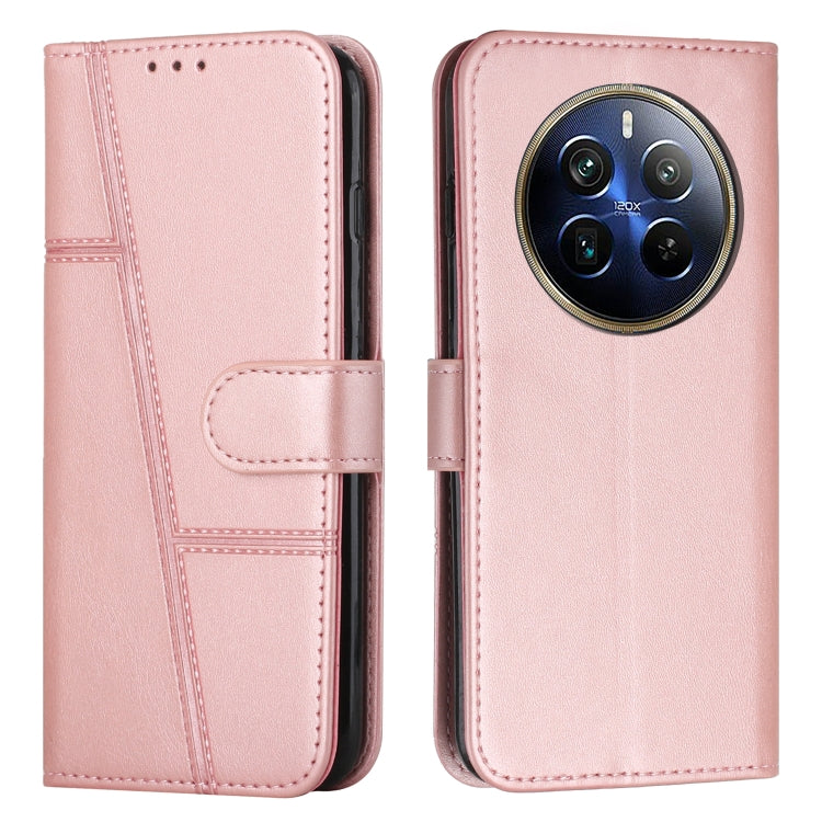Stitching Calf Texture Buckle Leather Phone Case, For Realme 12+, For Realme 12 Pro+, For Realme C67 4G Global, For Realme 11 4G, For Realme 11 5G, For Realme C53/Narzo N53, For Realme 11, For Realme 11 Pro/11 Pro+