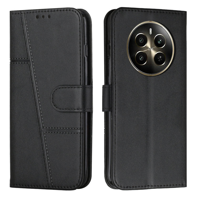 Stitching Calf Texture Buckle Leather Phone Case, For Realme 12+, For Realme 12 Pro+, For Realme C67 4G Global, For Realme 11 4G, For Realme 11 5G, For Realme C53/Narzo N53, For Realme 11, For Realme 11 Pro/11 Pro+