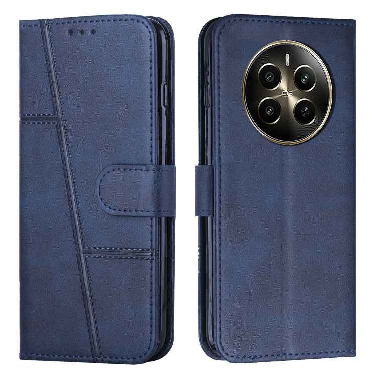 Stitching Calf Texture Buckle Leather Phone Case, For Realme C63, For Realme 12, For Realme 12+, For Realme 12 Pro+, For Realme C67 4G Global, For Realme 11 4G, For Realme 11 5G, For Realme C53/Narzo N53