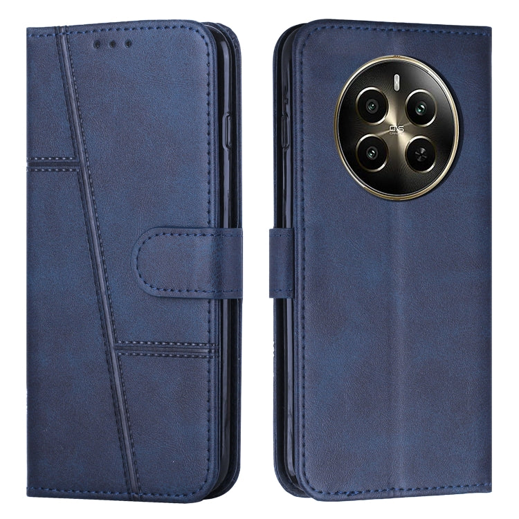 Stitching Calf Texture Buckle Leather Phone Case, For Realme 12+, For Realme 12 Pro+, For Realme C67 4G Global, For Realme 11 4G, For Realme 11 5G, For Realme C53/Narzo N53, For Realme 11, For Realme 11 Pro/11 Pro+
