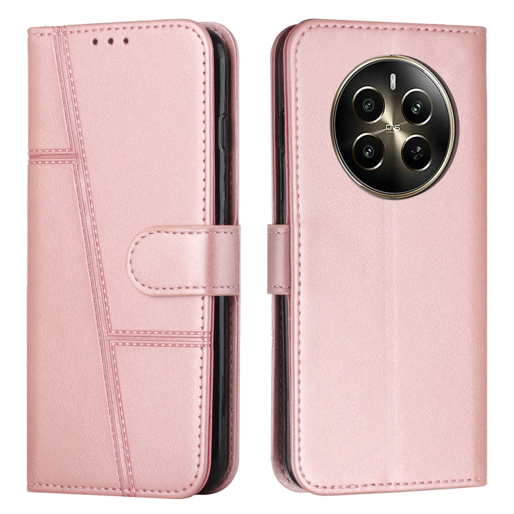 Stitching Calf Texture Buckle Leather Phone Case, For Realme 12+, For Realme 12 Pro+, For Realme C67 4G Global, For Realme 11 4G, For Realme 11 5G, For Realme C53/Narzo N53, For Realme 11, For Realme 11 Pro/11 Pro+