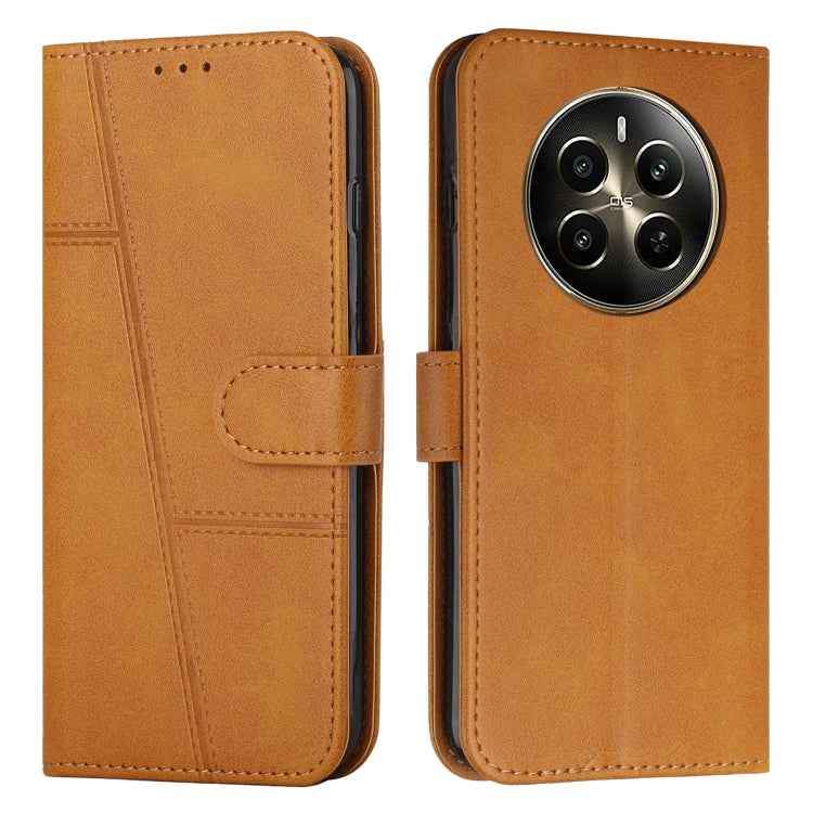 Stitching Calf Texture Buckle Leather Phone Case, For Realme C63, For Realme 12, For Realme 12+, For Realme 12 Pro+, For Realme C67 4G Global, For Realme 11 4G, For Realme 11 5G, For Realme C53/Narzo N53