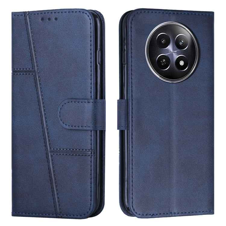Stitching Calf Texture Buckle Leather Phone Case, For Realme C63, For Realme 12, For Realme 12+, For Realme 12 Pro+, For Realme C67 4G Global, For Realme 11 4G, For Realme 11 5G, For Realme C53/Narzo N53
