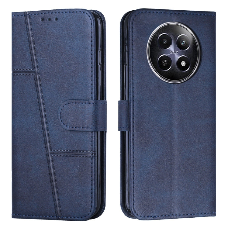 Stitching Calf Texture Buckle Leather Phone Case, For Realme 12, For Realme 12+, For Realme 12 Pro+, For Realme C67 4G Global, For Realme 11 4G, For Realme 11 5G, For Realme C53/Narzo N53, For Realme 11