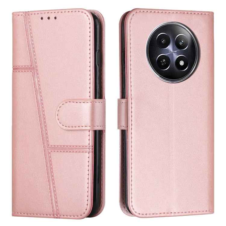 Stitching Calf Texture Buckle Leather Phone Case, For Realme C63, For Realme 12, For Realme 12+, For Realme 12 Pro+, For Realme C67 4G Global, For Realme 11 4G, For Realme 11 5G, For Realme C53/Narzo N53