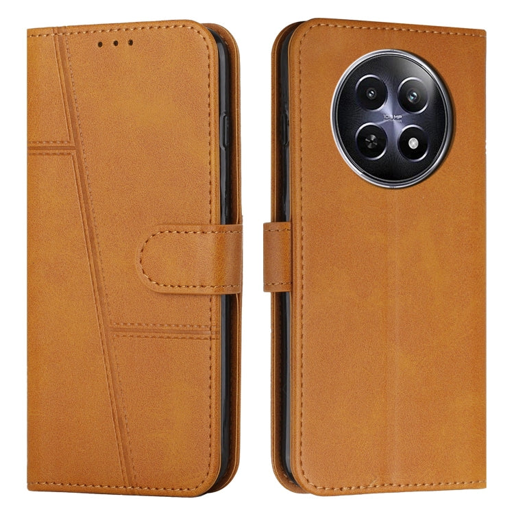 Stitching Calf Texture Buckle Leather Phone Case, For Realme 12, For Realme 12+, For Realme 12 Pro+, For Realme C67 4G Global, For Realme 11 4G, For Realme 11 5G, For Realme C53/Narzo N53, For Realme 11