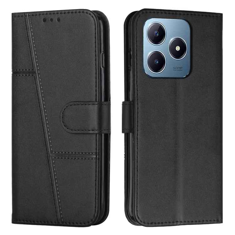 Stitching Calf Texture Buckle Leather Phone Case, For Realme C63, For Realme 12, For Realme 12+, For Realme 12 Pro+, For Realme C67 4G Global, For Realme 11 4G, For Realme 11 5G, For Realme C53/Narzo N53