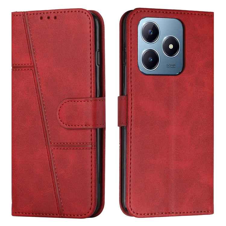 Stitching Calf Texture Buckle Leather Phone Case, For Realme C63, For Realme 12, For Realme 12+, For Realme 12 Pro+, For Realme C67 4G Global, For Realme 11 4G, For Realme 11 5G, For Realme C53/Narzo N53