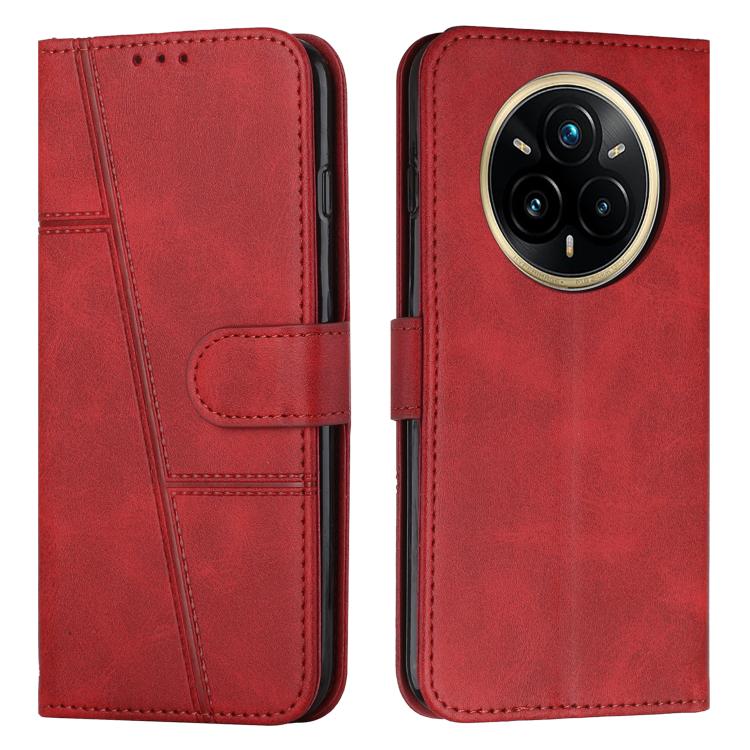 Stitching Calf Texture Buckle Leather Phone Case, For Realme 15 / 15 Pro, For Realme C71 4G, For Realme 14 / P3 5G / 14T 5G, For Realme 14 Pro+, For Realme 14 Pro, For Realme C75 / V60 Pro, For Realme C63, For Realme 12