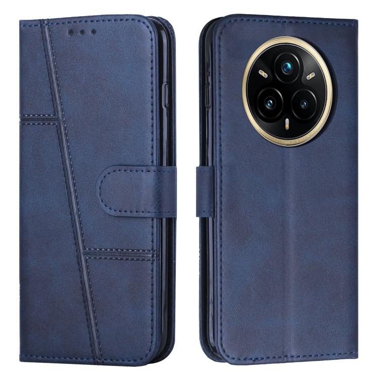 Stitching Calf Texture Buckle Leather Phone Case, For Realme 15 / 15 Pro, For Realme C71 4G, For Realme 14 / P3 5G / 14T 5G, For Realme 14 Pro+, For Realme 14 Pro, For Realme C75 / V60 Pro, For Realme C63, For Realme 12