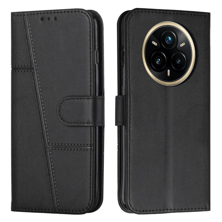 Stitching Calf Texture Buckle Leather Phone Case, For Realme 15 / 15 Pro, For Realme C71 4G, For Realme 14 / P3 5G / 14T 5G, For Realme 14 Pro+, For Realme 14 Pro, For Realme C75 / V60 Pro, For Realme C63, For Realme 12
