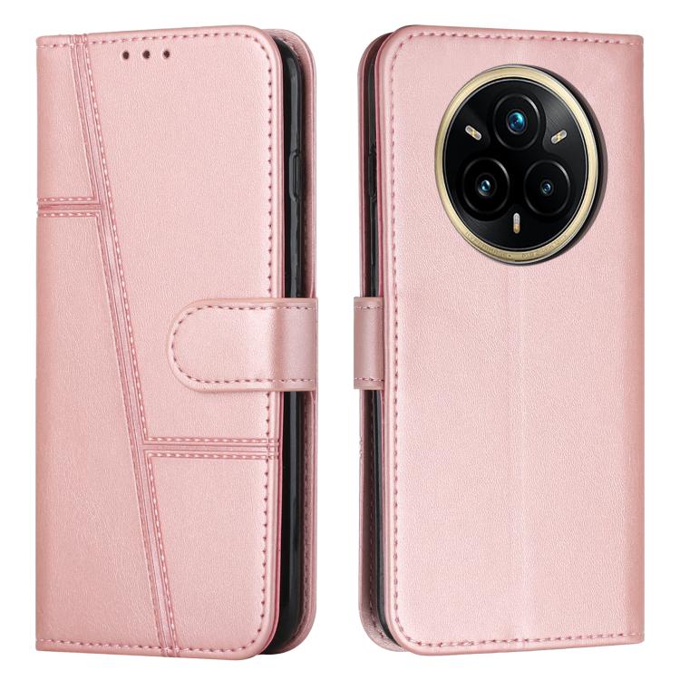 Stitching Calf Texture Buckle Leather Phone Case, For Realme 15 / 15 Pro, For Realme C71 4G, For Realme 14 / P3 5G / 14T 5G, For Realme 14 Pro+, For Realme 14 Pro, For Realme C75 / V60 Pro, For Realme C63, For Realme 12