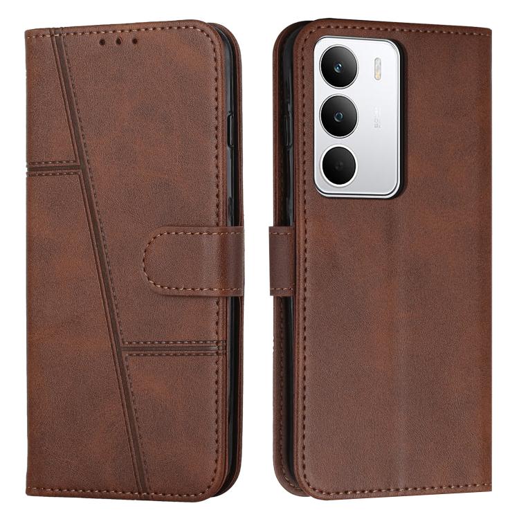 Stitching Calf Texture Buckle Leather Phone Case, For Realme Narzo 80 Lite 4G, For Realme 15 / 15 Pro, For Realme C71 4G, For Realme 14 / P3 5G / 14T 5G, For Realme 14 Pro+, For Realme 14 Pro, For Realme C75 / V60 Pro, For Realme C63