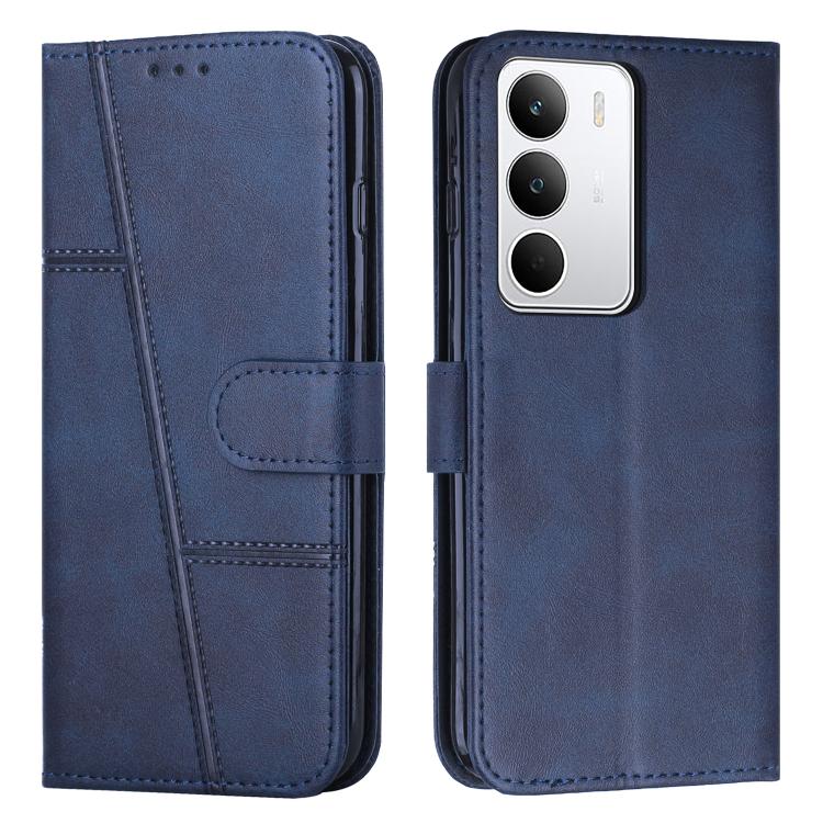 Stitching Calf Texture Buckle Leather Phone Case, For Realme Narzo 80 Lite 4G, For Realme 15 / 15 Pro, For Realme C71 4G, For Realme 14 / P3 5G / 14T 5G, For Realme 14 Pro+, For Realme 14 Pro, For Realme C75 / V60 Pro, For Realme C63