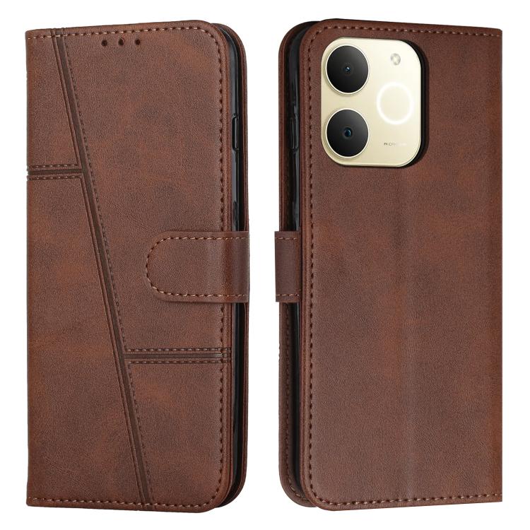 Stitching Calf Texture Buckle Leather Phone Case, For Realme 15 / 15 Pro, For Realme C71 4G, For Realme 14 / P3 5G / 14T 5G, For Realme 14 Pro+, For Realme 14 Pro, For Realme C75 / V60 Pro, For Realme C63, For Realme 12