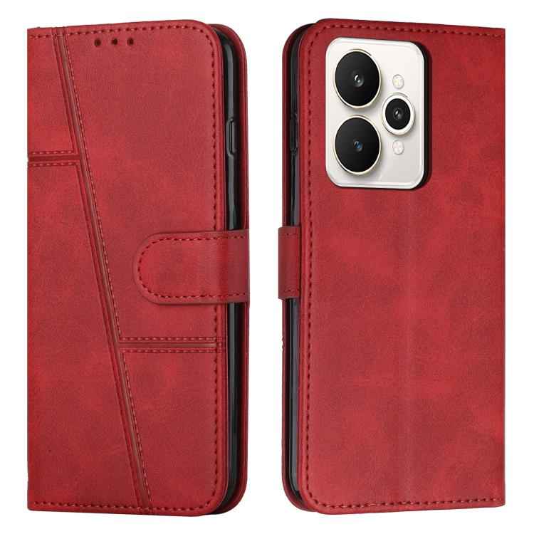 Stitching Calf Texture Buckle Leather Phone Case, For Realme 15T 5G, For Realme Narzo 80 Lite 4G, For Realme 15 / 15 Pro, For Realme C71 4G, For Realme 14 / P3 5G / 14T 5G, For Realme 14 Pro+, For Realme 14 Pro, For Realme C75 / V60 Pro