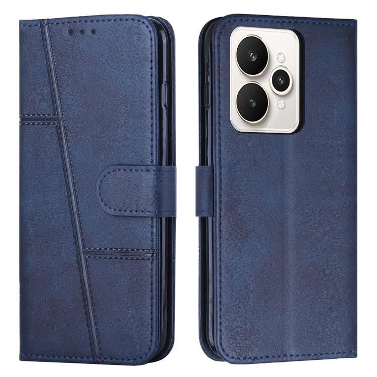Stitching Calf Texture Buckle Leather Phone Case, For Realme Narzo 80 Lite 4G, For Realme 15 / 15 Pro, For Realme C71 4G, For Realme 14 / P3 5G / 14T 5G, For Realme 14 Pro+, For Realme 14 Pro, For Realme C75 / V60 Pro, For Realme C63
