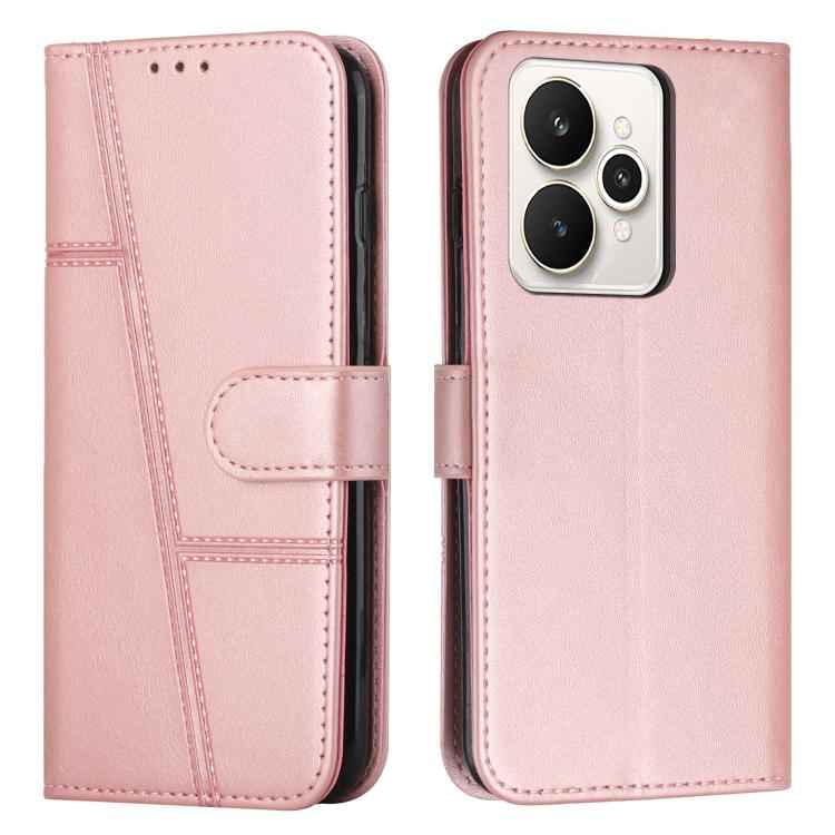 Stitching Calf Texture Buckle Leather Phone Case, For Realme 15T 5G, For Realme Narzo 80 Lite 4G, For Realme 15 / 15 Pro, For Realme C71 4G, For Realme 14 / P3 5G / 14T 5G, For Realme 14 Pro+, For Realme 14 Pro, For Realme C75 / V60 Pro